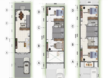 Link House Type A Plan